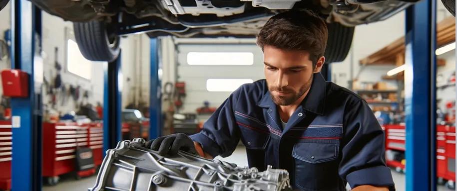 Middle River Transmission Replacement by Golden Ring Car & Truck Repair
